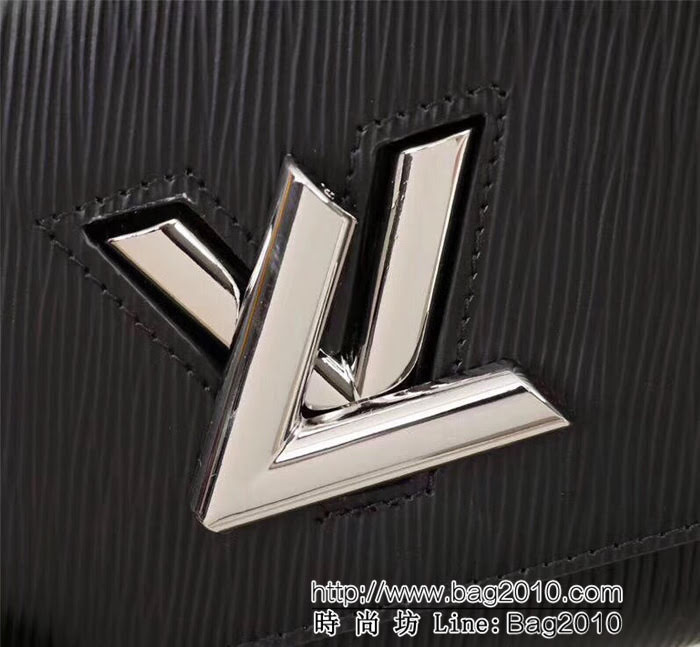 LV路易威登 大號 2018年冬季新造型 Twist中號手袋 可調節皮質包帶短鏈手柄 50305  Bhq1247